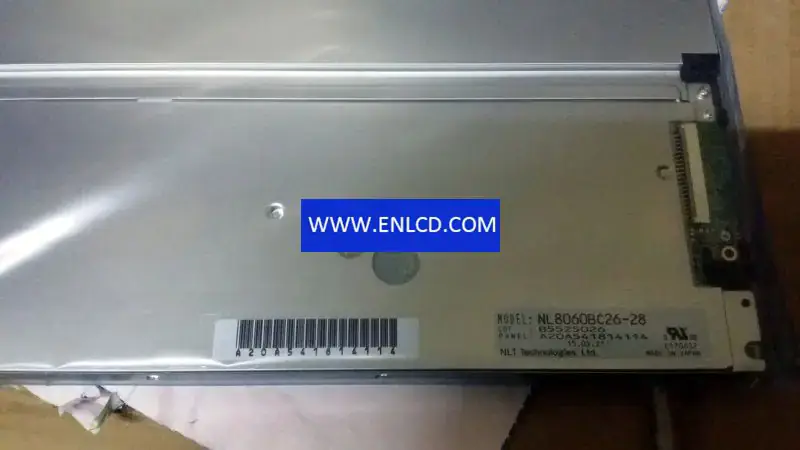 Endüstriyel Uygulama için NL8060BC26-28 NLT LCD panel değişimi