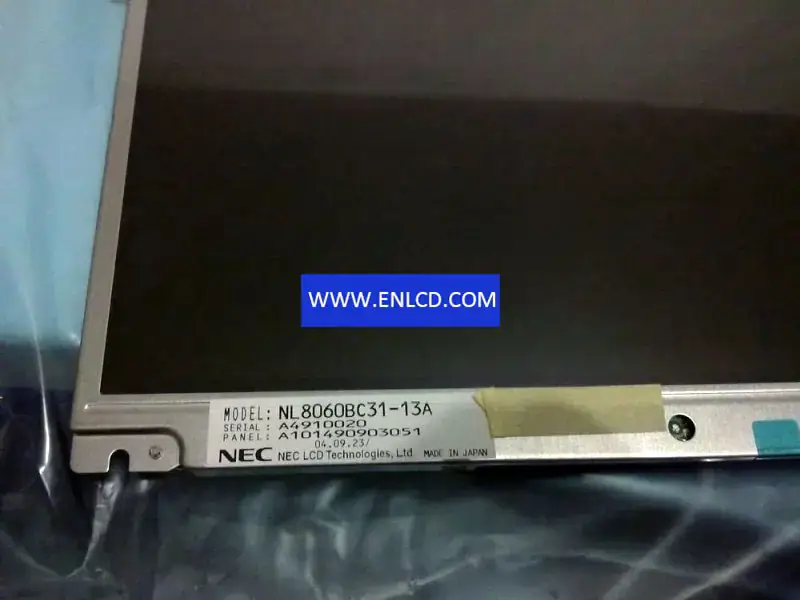 Remplacement du panneau LCD NLT NL8060BC31-13A pour ordinateur portable