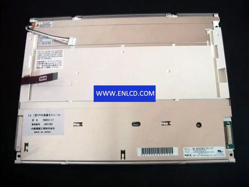 NL8060BC31-17 NLT LCD panel replacement for Industrial Application