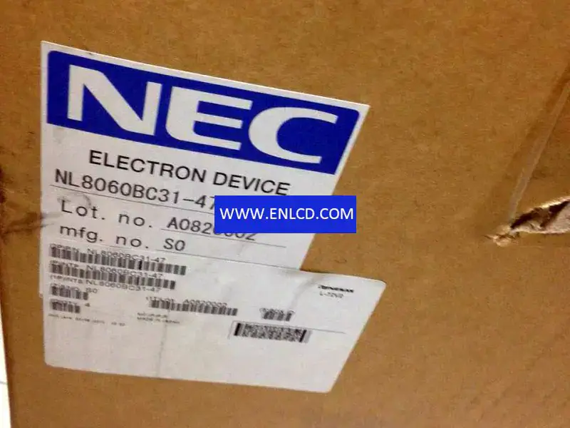 Remplacement du panneau LCD NLT NL8060BC31-47 pour écran tactile