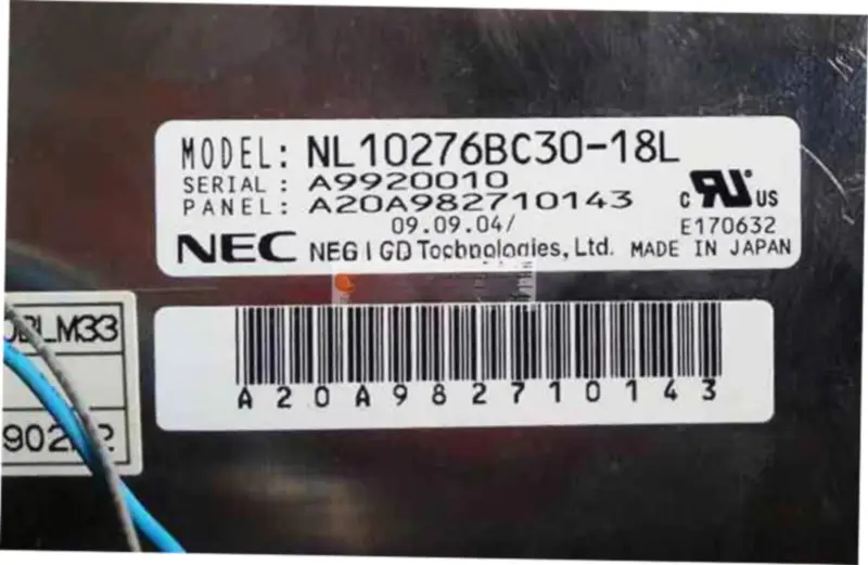 NEC NL10276BC30-18L LCD