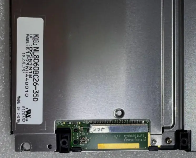Remplacement du panneau LCD NL8060BC26-35D NLT pour application industrielle