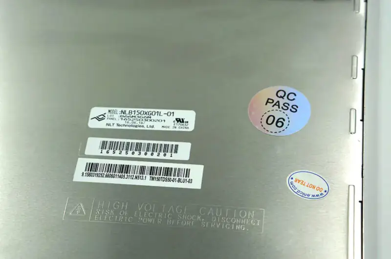 NLB150XG01L-01 産業用 NLT LCD パネル交換用