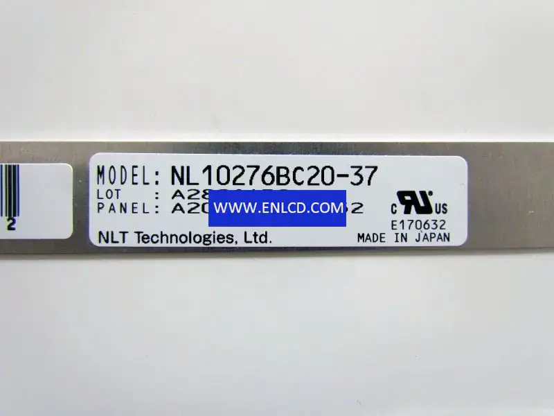 Remplacement du panneau LCD NL10276BC20-37 NLT pour application industrielle