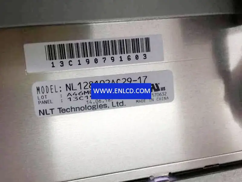 Remplacement du panneau LCD NLT NL128102AC29-17 pour applications industrielles