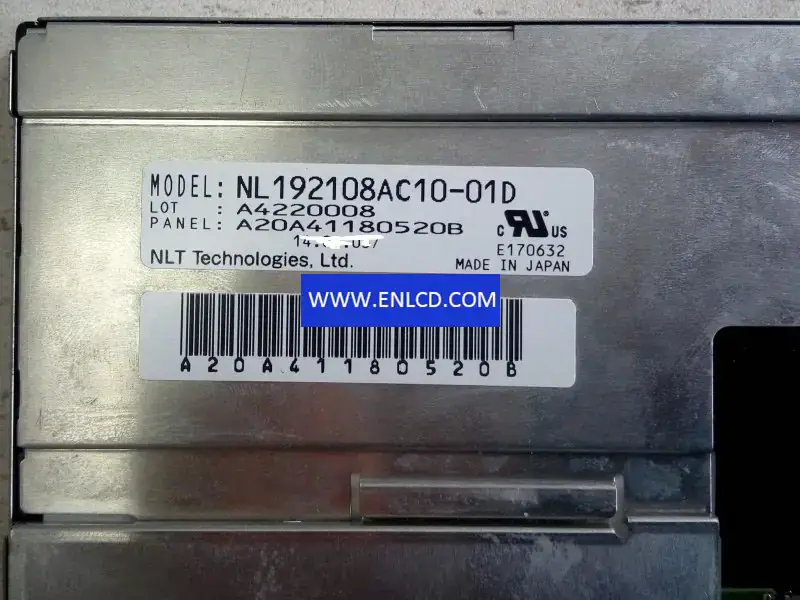 Remplacement du panneau LCD NL192108AC10-01D NLT