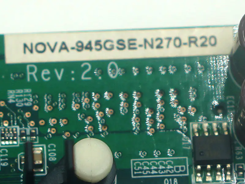 Carte mère industrielle IEI NOVA-945GSE-N270-R20