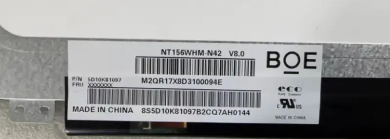NT156WHM-N42 V8.0 BOE Замена ЖК-панели