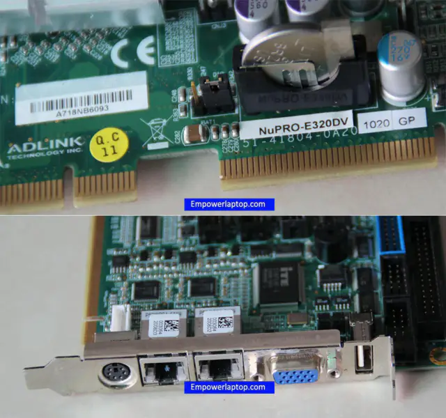Carte mère industrielle ADLINK NUPRO-E320DV 51-41804-0A20