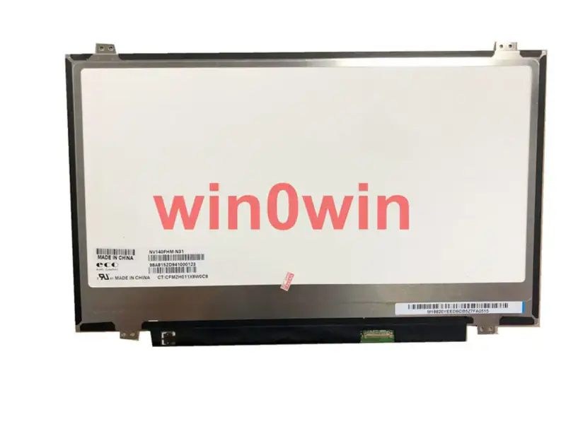 Remplacement du panneau LCD NV140FHM-N45 BOE pour ordinateur portable