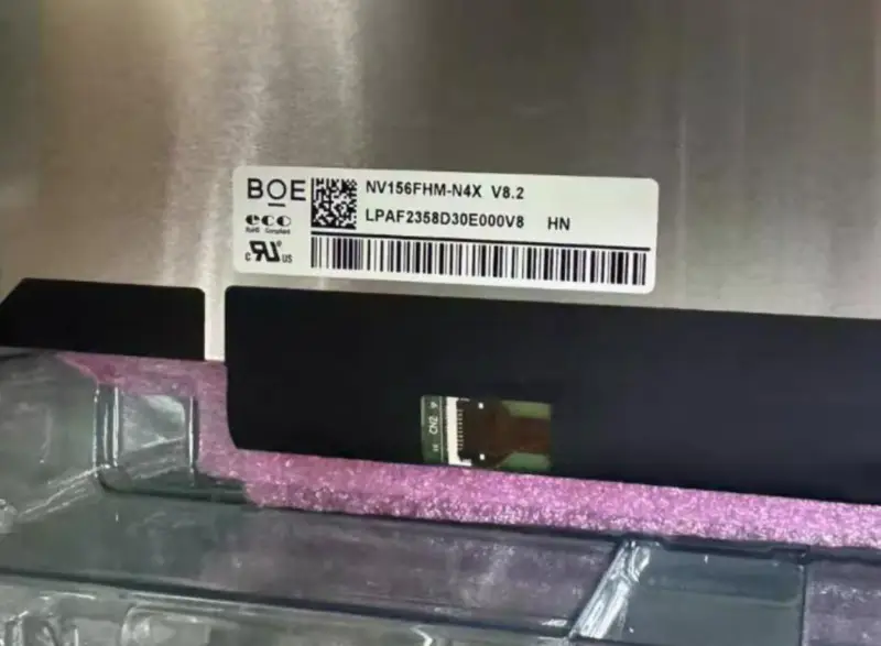 NV156FHM-N4X BOE remplacement de l'écran LCD