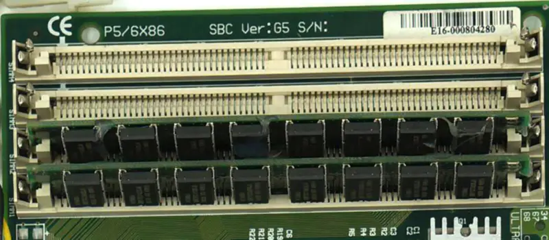 P5/6X86 SBC VER:G5 Industrial Motherboard with CPU RAM