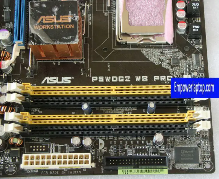 Carte mère pour station de travail ASUS P5WDG2 WS PRO GREEN Dual PCI-X