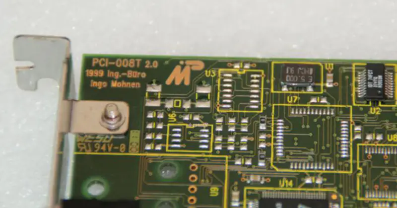 LNGO MOHNEN PCI-008T 2.0 1622-1117 10187-0114 Carte PCI