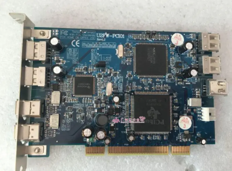 USB 2.0 FireWire (IEEE-1394a) PCI Ana Bilgisayar Adaptörü U2FW-PCI01 endüstriyel anakart