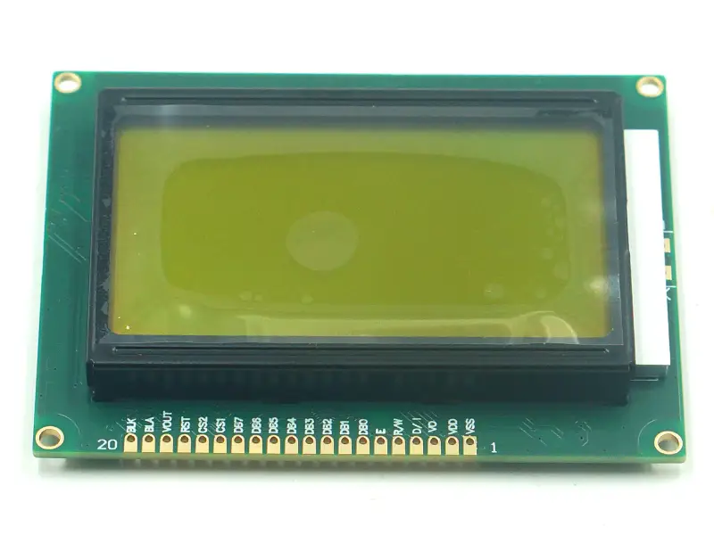 Panneau Lcd industriel Pg12864k 93x70 12864