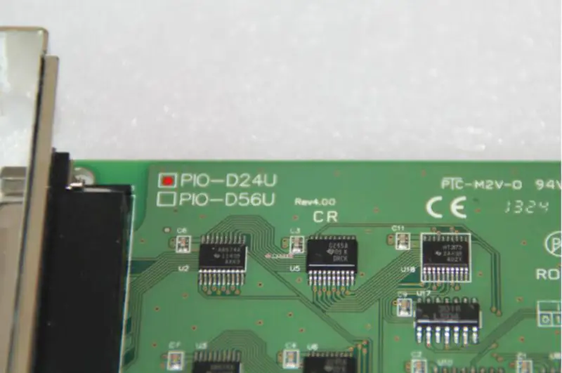 Carte PCI PIO-D24U avec 24 canaux d'E/S numériques Carte mère industrielle