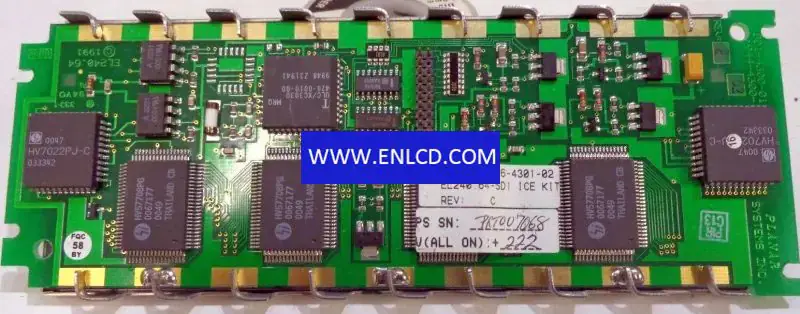 Remplacement du panneau LCD PLANAIRE EL240.64-SD1 pour application industrielle