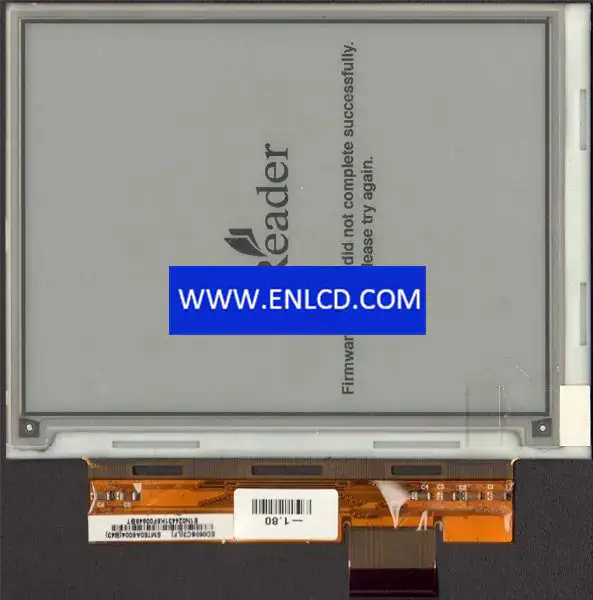 Remplacement du panneau LCD ED050SC3 E Ink pour lecteur de livre électronique