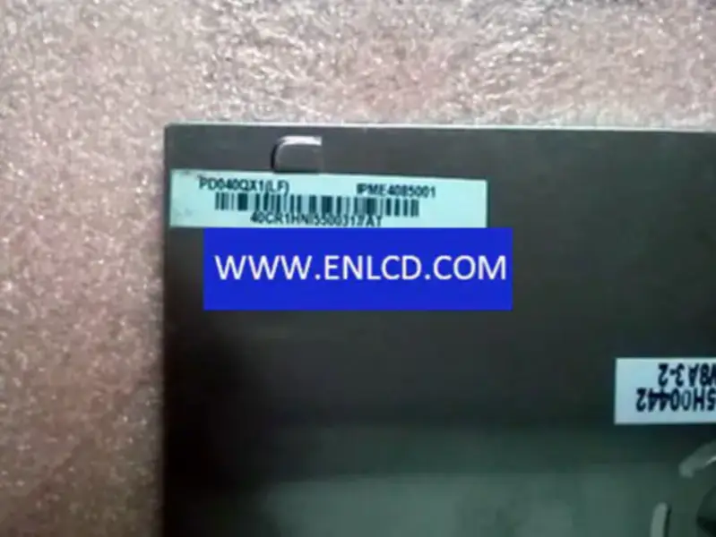 Otomotiv Ekranı için PD040QX1 E Mürekkep LCD panel değiştirme