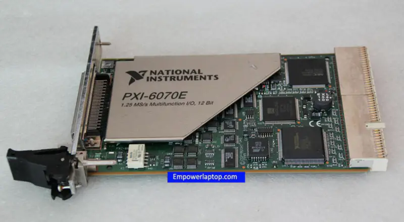 NATIONAL INSTRUMENTS NI PXI-6070E 1.25 MS/s Multifunction I/O, 12 Bit DAQ Card