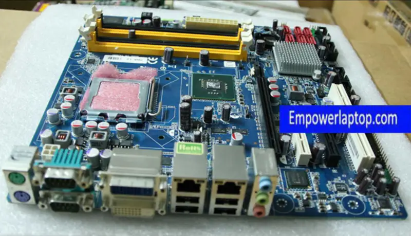 BCM RX45Q 15GS157 industrial motherboard LGA775