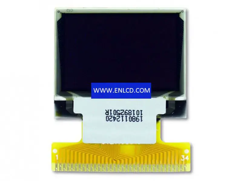 RGS10096064FR020 Remplacement du panneau LCD RiTdisplay pour lecteur MP3, montre intelligente