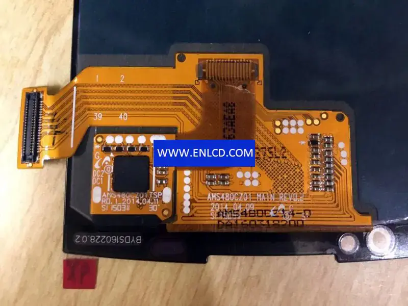 Remplacement du panneau LCD Samsung AMS480CZ01-0 pour téléphone portable