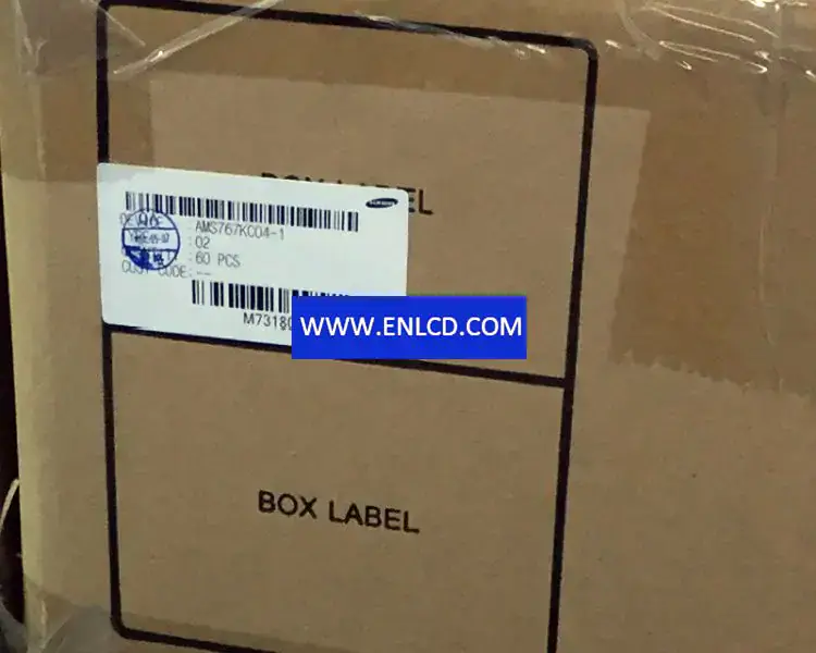 AMS767KC04-1 Remplacement du panneau LCD Samsung pour Pad et tablette