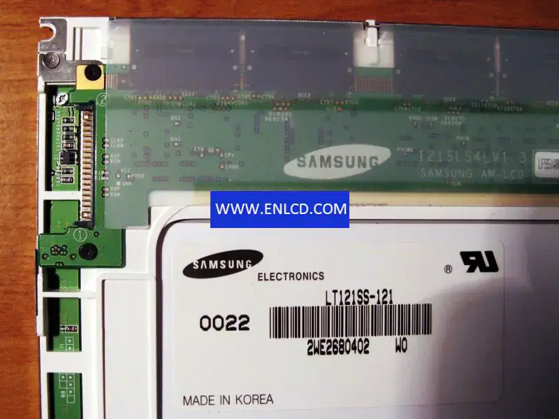 Remplacement du panneau LCD Samsung LT121SS-121 pour ordinateur portable