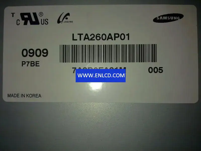 Samsung LTA260AP01 LCD