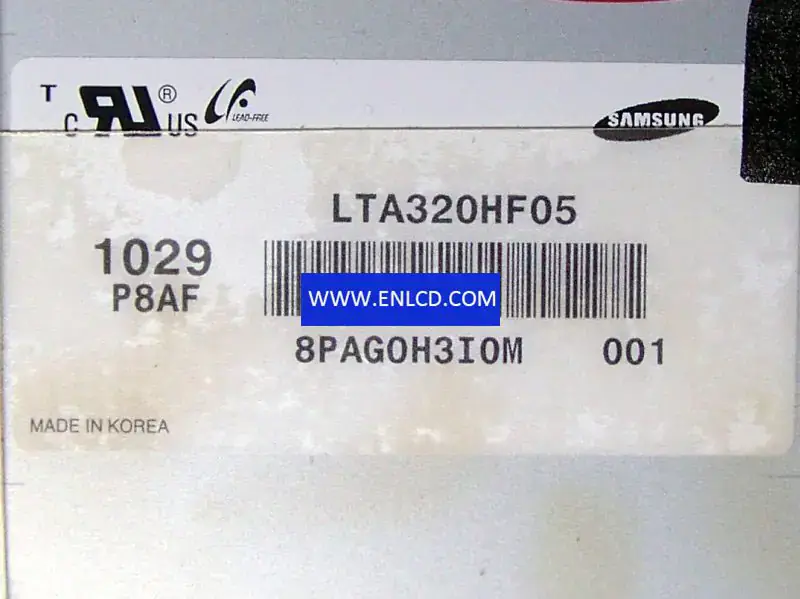 LTA320HF05 Samsung LCD panel replacement for TV Sets