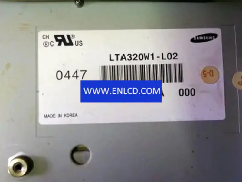 LTA320W1-L02 Samsung LCD panel replacement for TV Sets