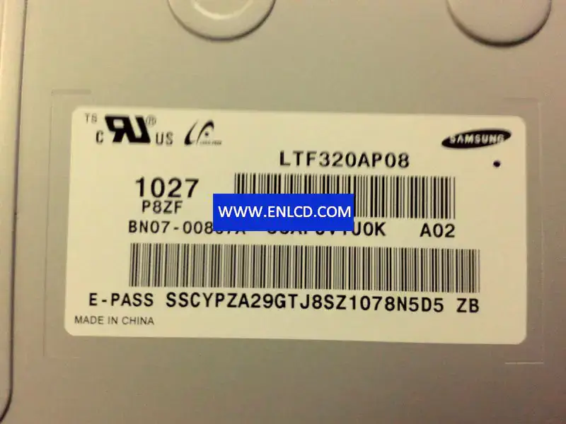 Substituição do painel LCD LTF320AP08 Samsung