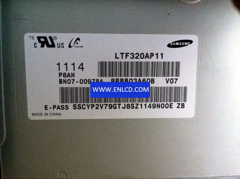 Remplacement du panneau LCD Samsung LTF320AP11 pour écran tactile