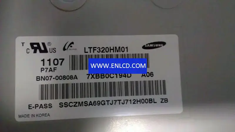 Substituição do painel LCD LTF320HM01 Samsung para aparelhos de TV