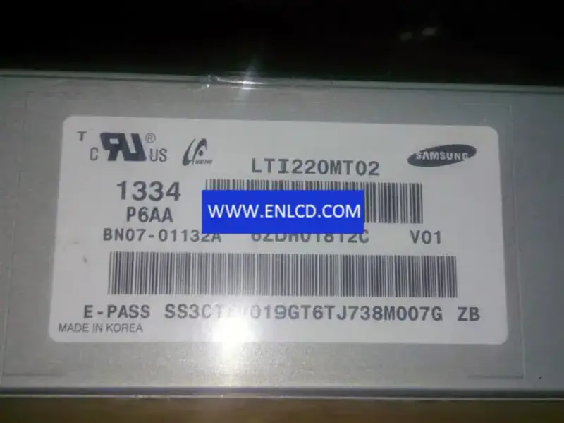 Remplacement du panneau LCD Samsung LTI220MT02