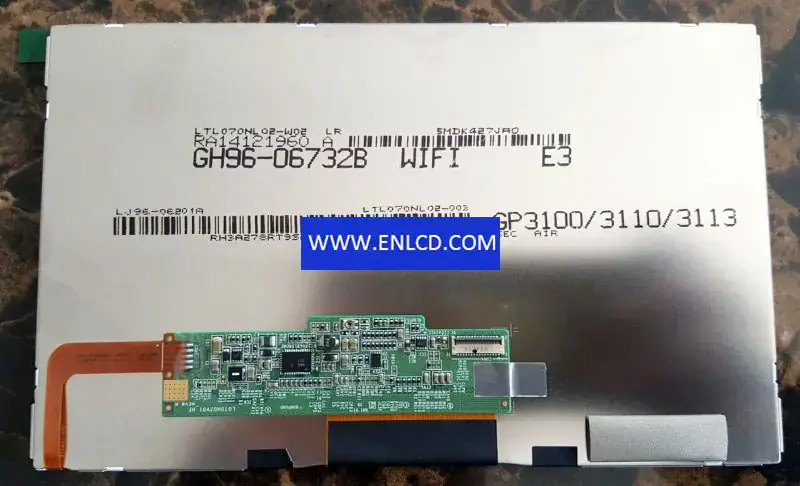 LTL070NL02-W02 Samsung LCD paneel vervanging voor Pad & Tablet