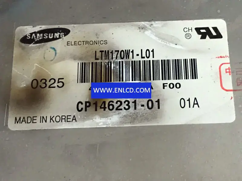LTM170W1-L01 Samsung LCD panel replacement
