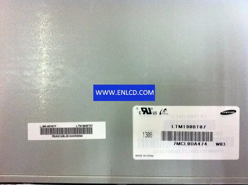 LTM190BT07 Samsung LCD-paneelvervanging voor desktopmonitor