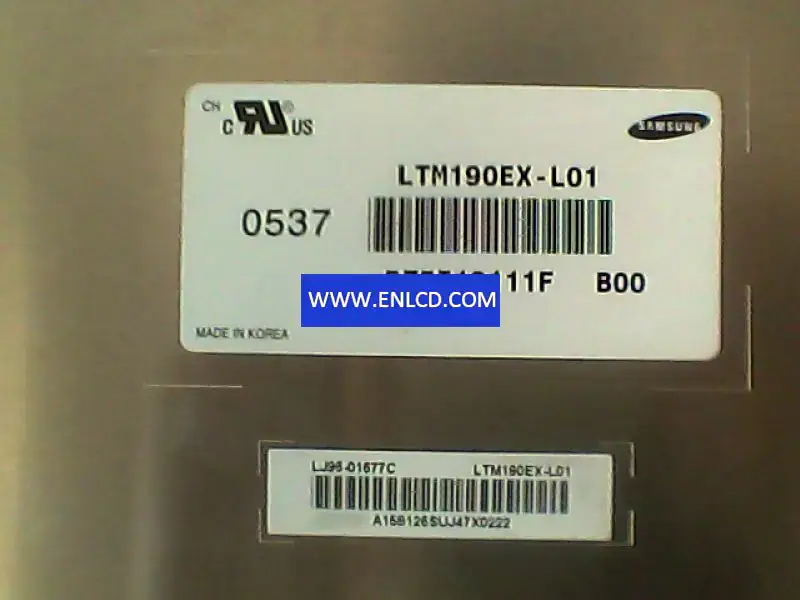 Remplacement du panneau LCD Samsung LTM190EX-L01 pour moniteur de bureau