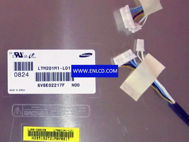 Reemplazo del panel LCD LTM201M1-L01 Samsung