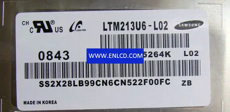 LTM213U6-L02 Vervanging van het Samsung LCD-paneel