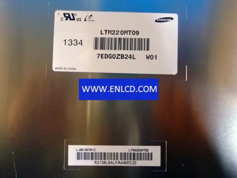 Remplacement du panneau LCD Samsung LTM220MT09