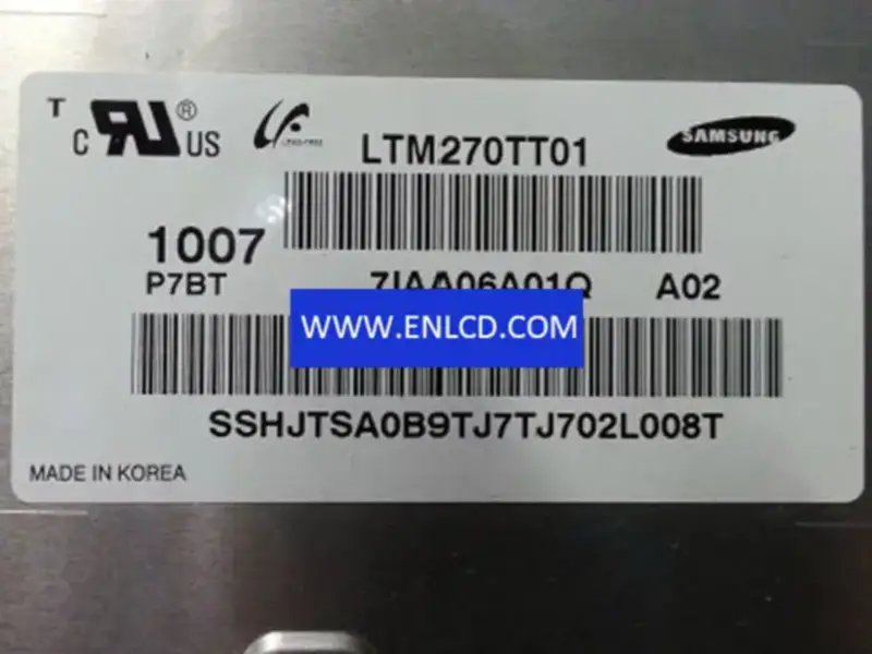 Samsung LTM270TT01 LCD