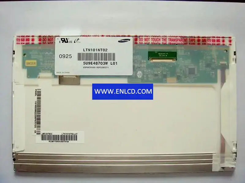 LTN101NT02-L01 Samsung LCD panel replacement
