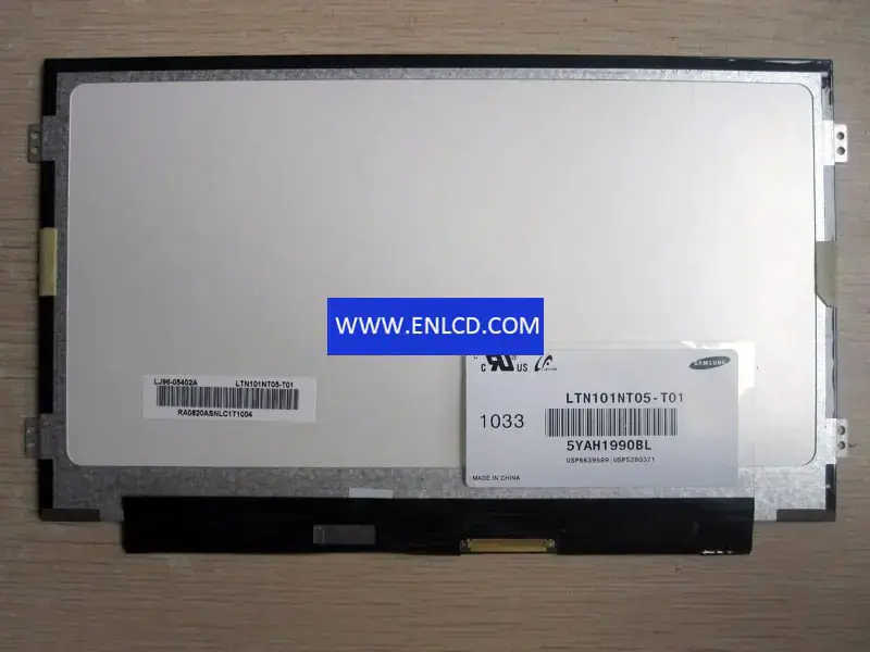 Remplacement du panneau LCD Samsung LTN101NT05-T01
