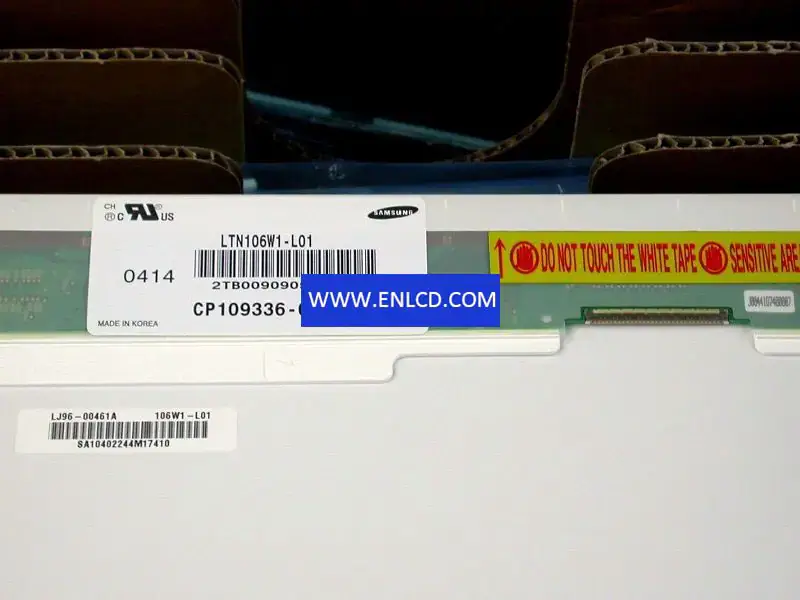 Sostituzione pannello LCD Samsung LTN106W1-L01 per laptop