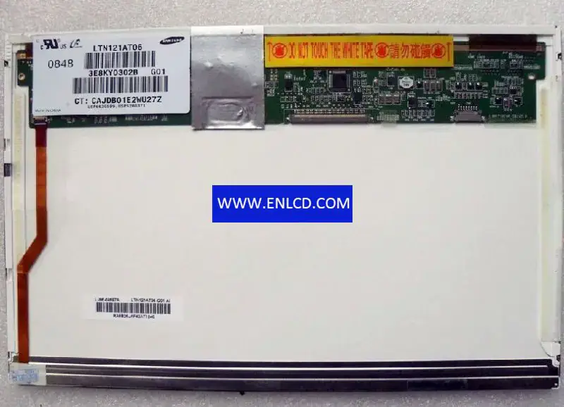 LTN121AT06-G01 Samsung LCD panel replacement for Laptop