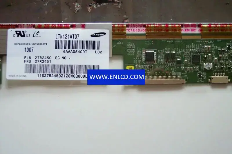 Samsung LTN121AT07-L02 LCD